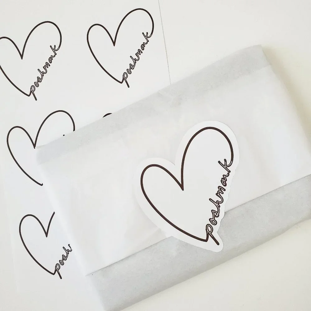 LB012 Custom Poshmark Shipping Supplies Mailers Stickers Handmade [Price Firm] - Picture 6 of 10